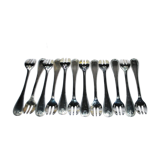 Christofle set of 12 Malmaison Empire oyster forks