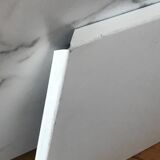 Vintage metal plate ski signage