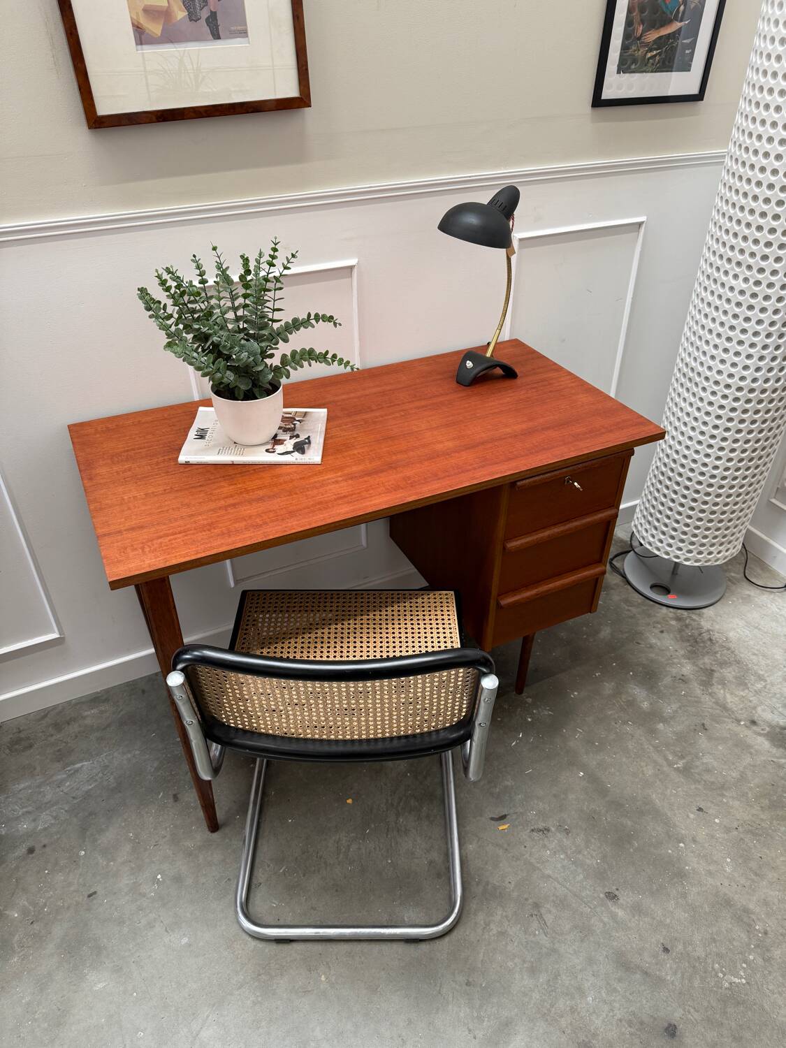 Vintage Scandinavian desk