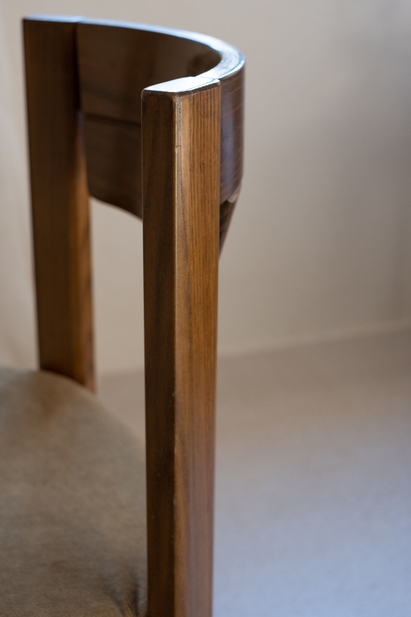 Set of 4 chairs in the spirit of Silvio Coppola