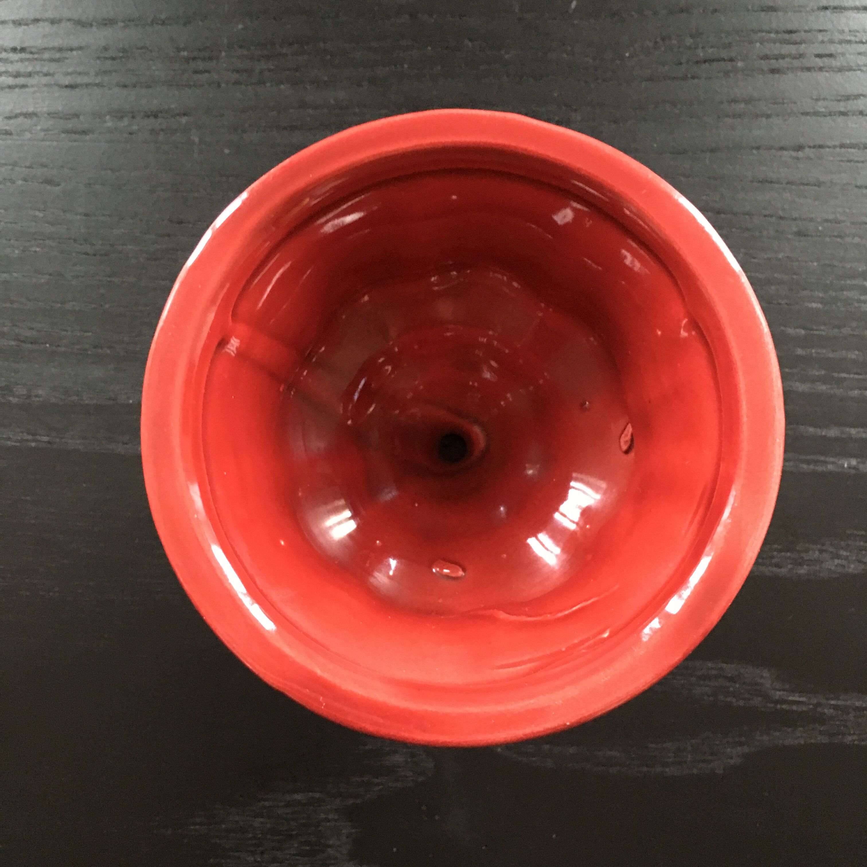 Médicis style burgundy vase