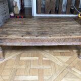 Solid wood table