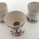 Set of 3 devil egg cups
