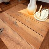 Solid oak coffee table