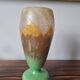 Charles Schneider - Vase "Sorrel Leaves" - signed with berlingot - 1920
