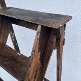 Wooden stepladder