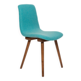 Vintage wool chair Acqua Mid-Century by Fameg Factory, Poland, 1960s