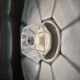 White Flush Light or Wall Lamp by Glashütte Limburg