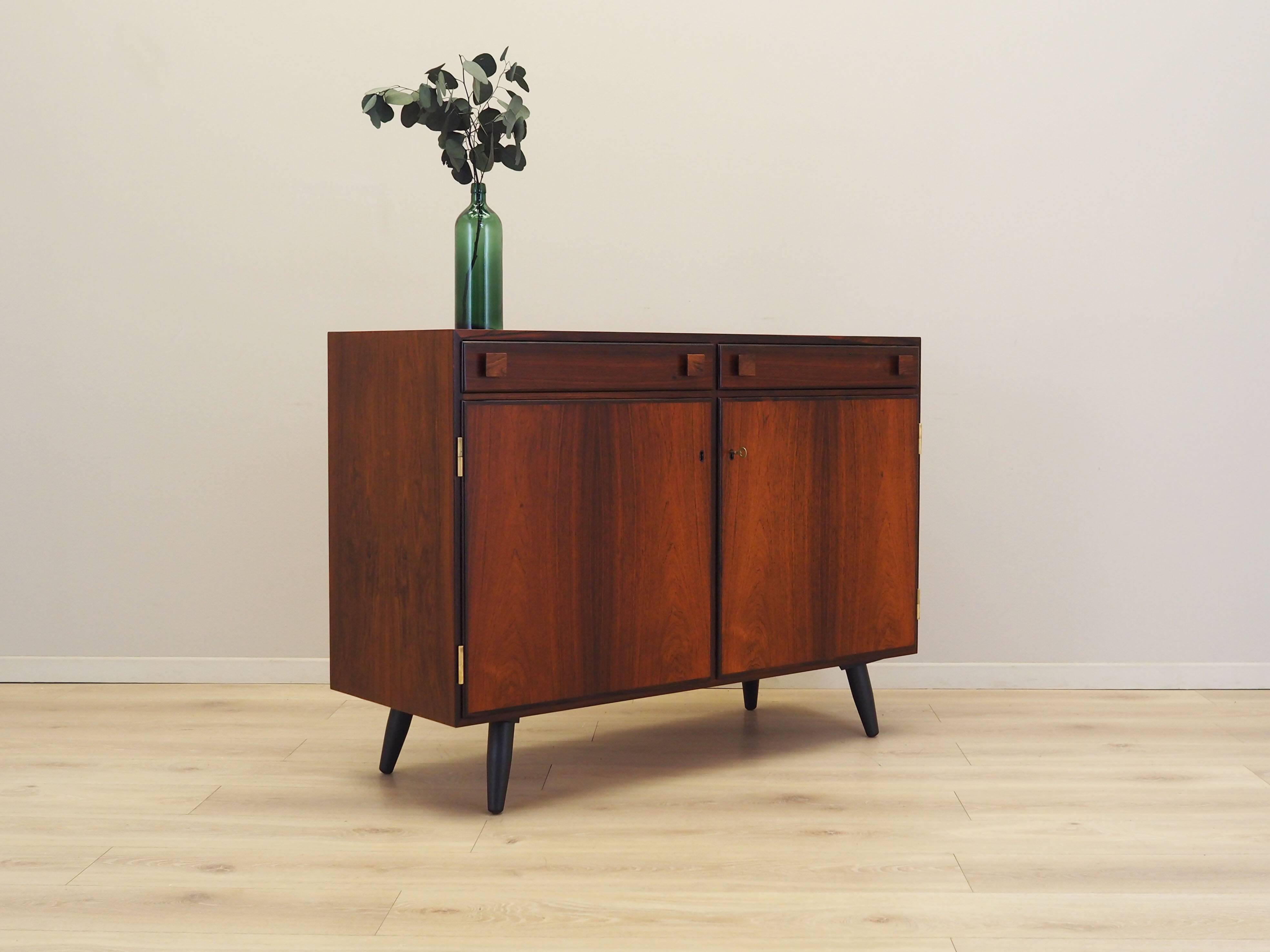 Rosewood cabinet, Danish design, 1960s, manufacturer: O. Bank Larsen