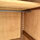 Armoire / Penderie des années 50 en chêne doré