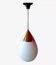 Suspension in opaline Limburg, model Drop 1970