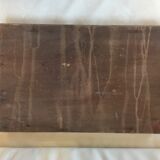 Pyroengraved and painted tray Breton couple