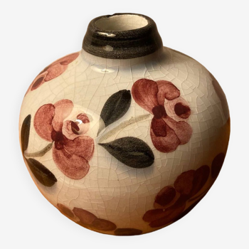 Petit vase boule, 19e ou début 20e siècle, H. 8cm