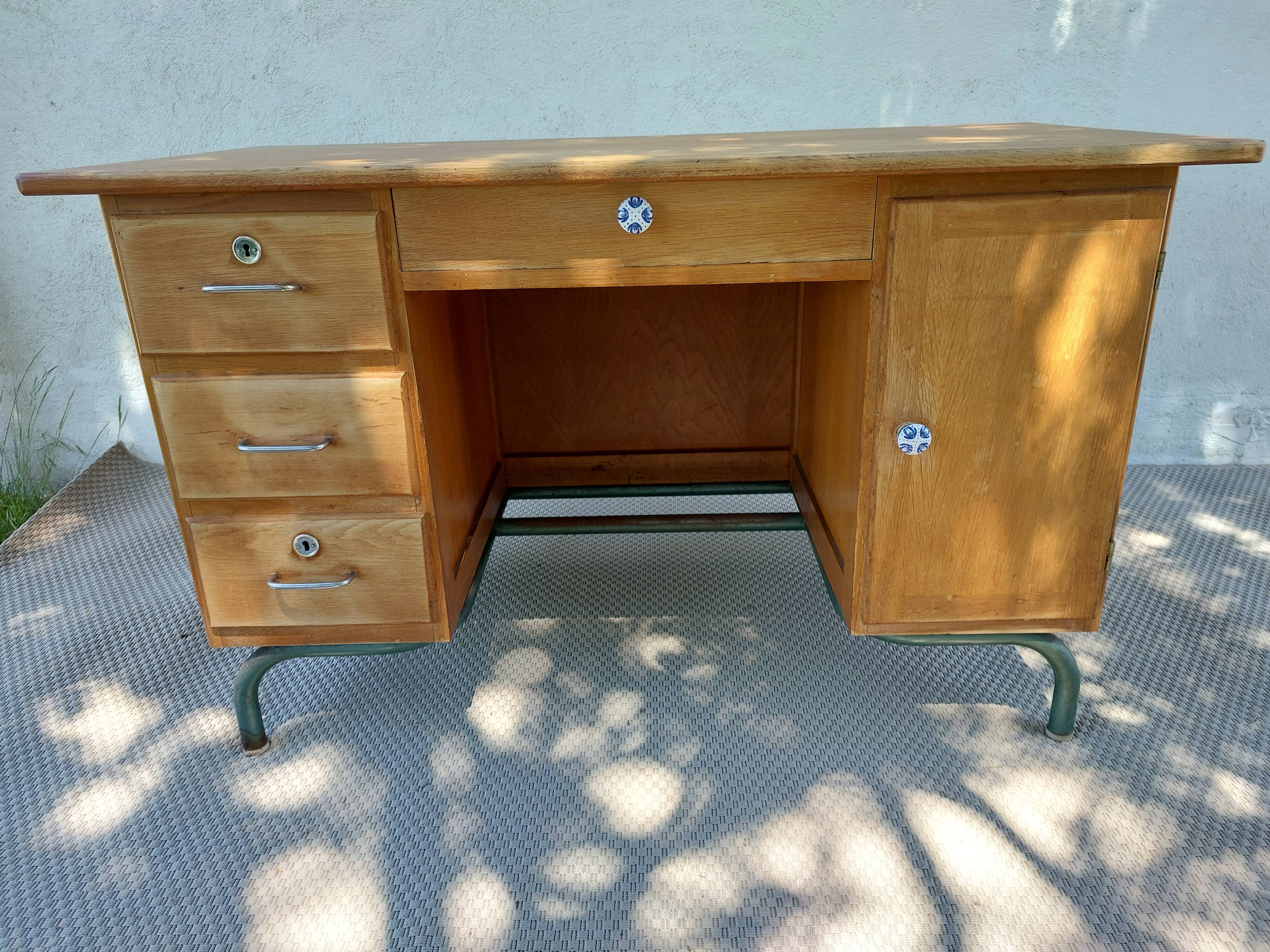 bureau maître d'école, vintage