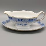 Saucière en porcelaine motif Theresia Seltmann Weiden Bavaria