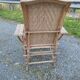 Chaise longue bain de soleil rotin fauteuil
