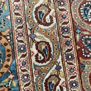 Old Persian Orient ghoom rug handmade 142x205 cm