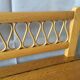bench chest toy in oak  50/60