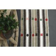 1970s Turkish Oushak handmade wool cotton white runner  70x241