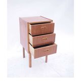 Small Swedish Scandinavian bedside cabinet
