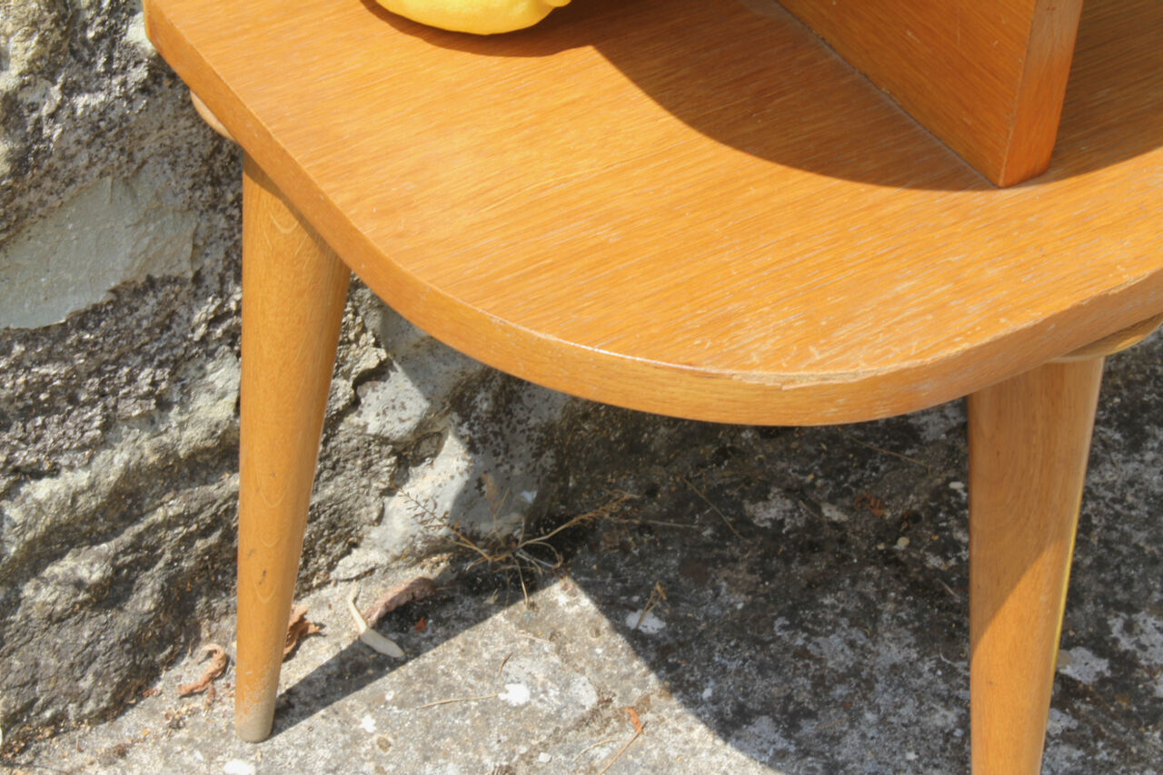 Vintage bedside feet compass