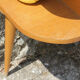 Chevet vintage pieds compas