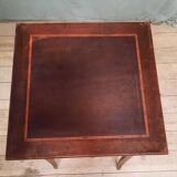 Small square side table