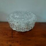 Round glass ceiling light