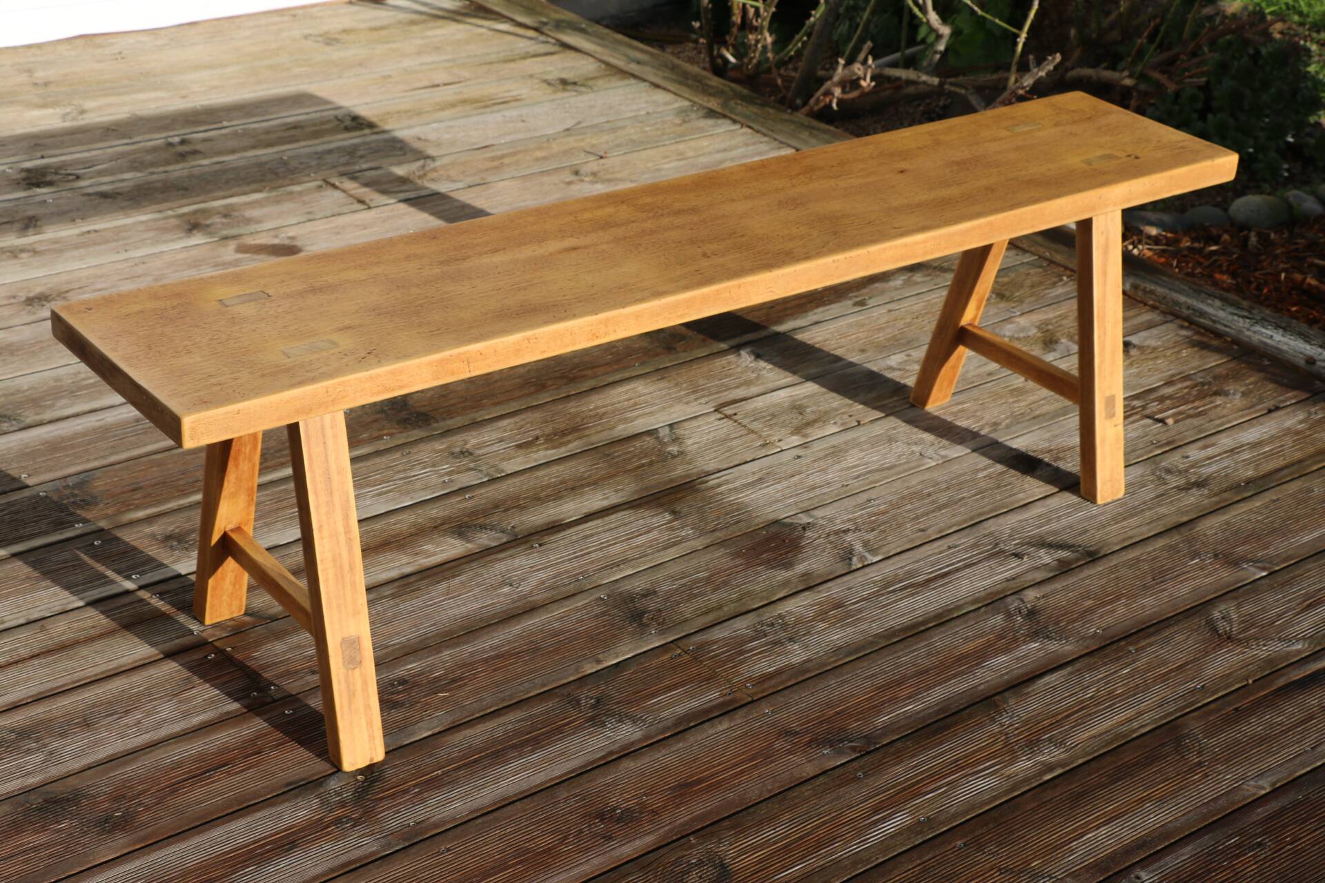 Banc en chêne massif 1500mm
