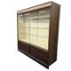 XL vintage wooden display cabinet / sideboard / wall cupboard
