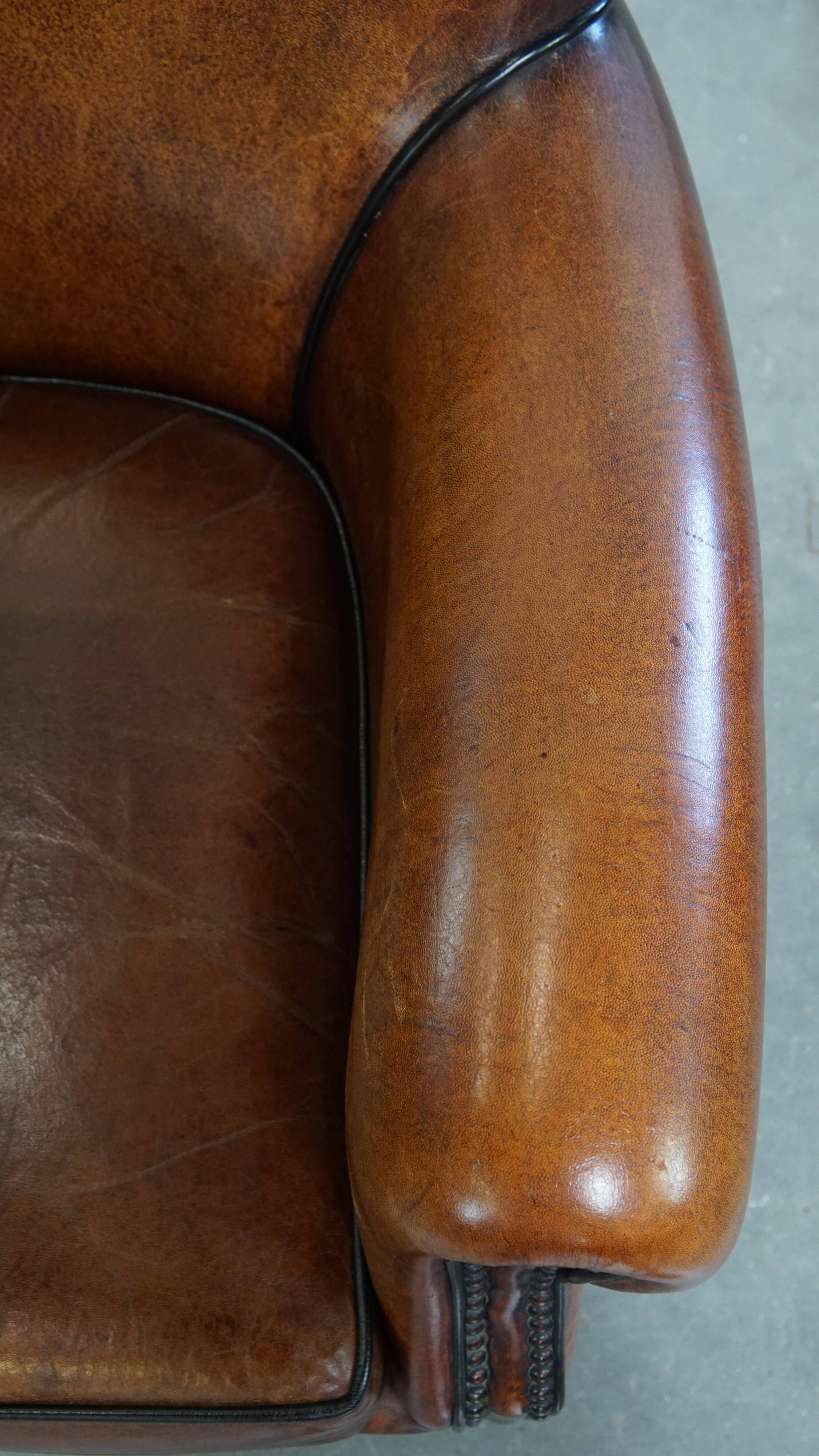 Sheepskin Leather Armchair