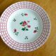 1 vintage Digoin Sarreguemines Rosa pattern dinner plate 221234