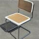 Cesca design chair model b32 in chrome white