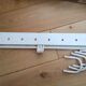 Large patère Kartell made in Italy vintage white plastic