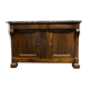 Walnut sideboard marble top 19th