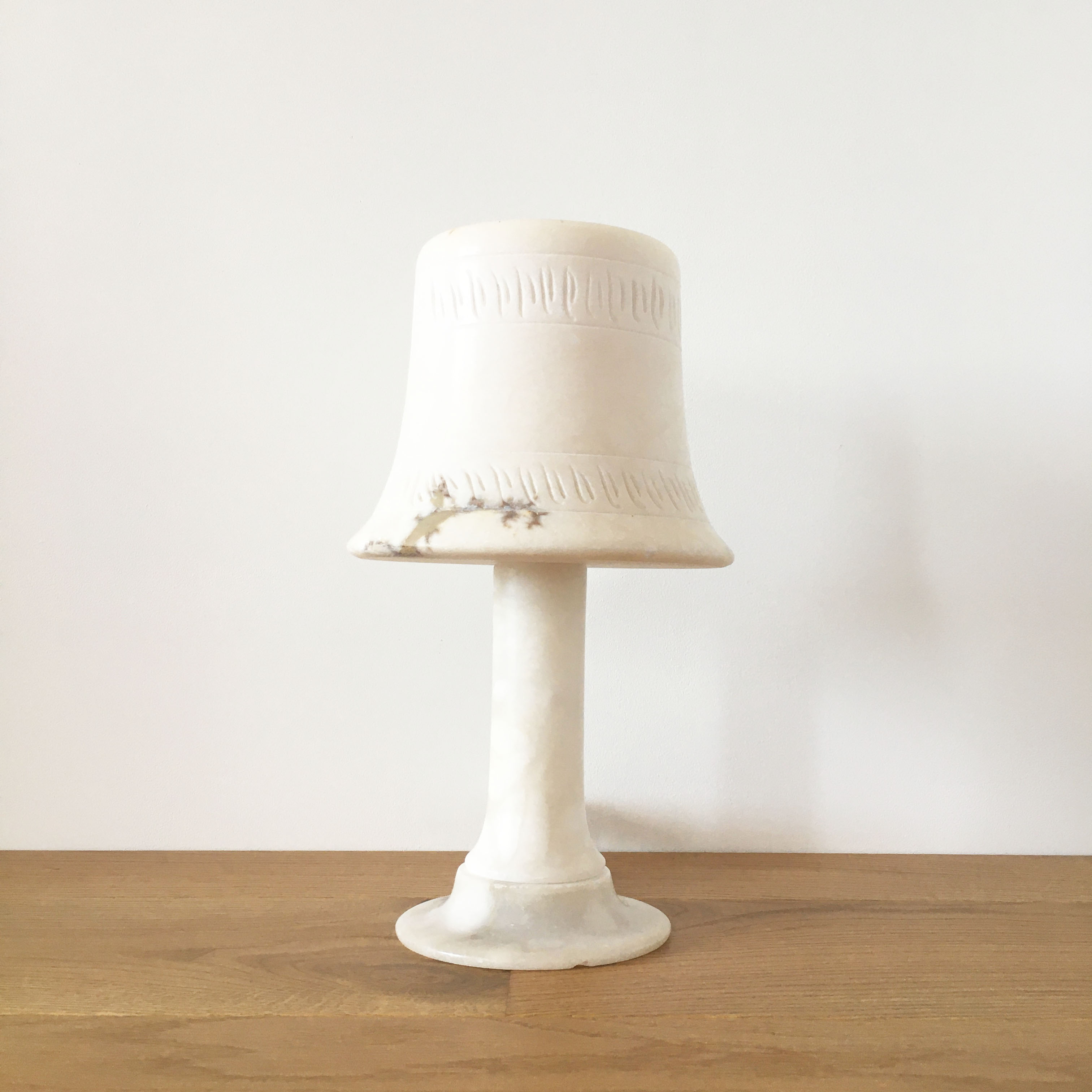 Vintage alabaster lamp
