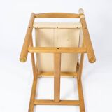 Ensemble de six chaises pliantes modèle J102 conçues par Ditte & Adrian Heath pour meubles FDB, années 1970