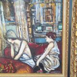 Tableau hommage à Toulouse Lautrec