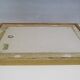 Vintage gilded wood frame for 241 x 302 mm subject