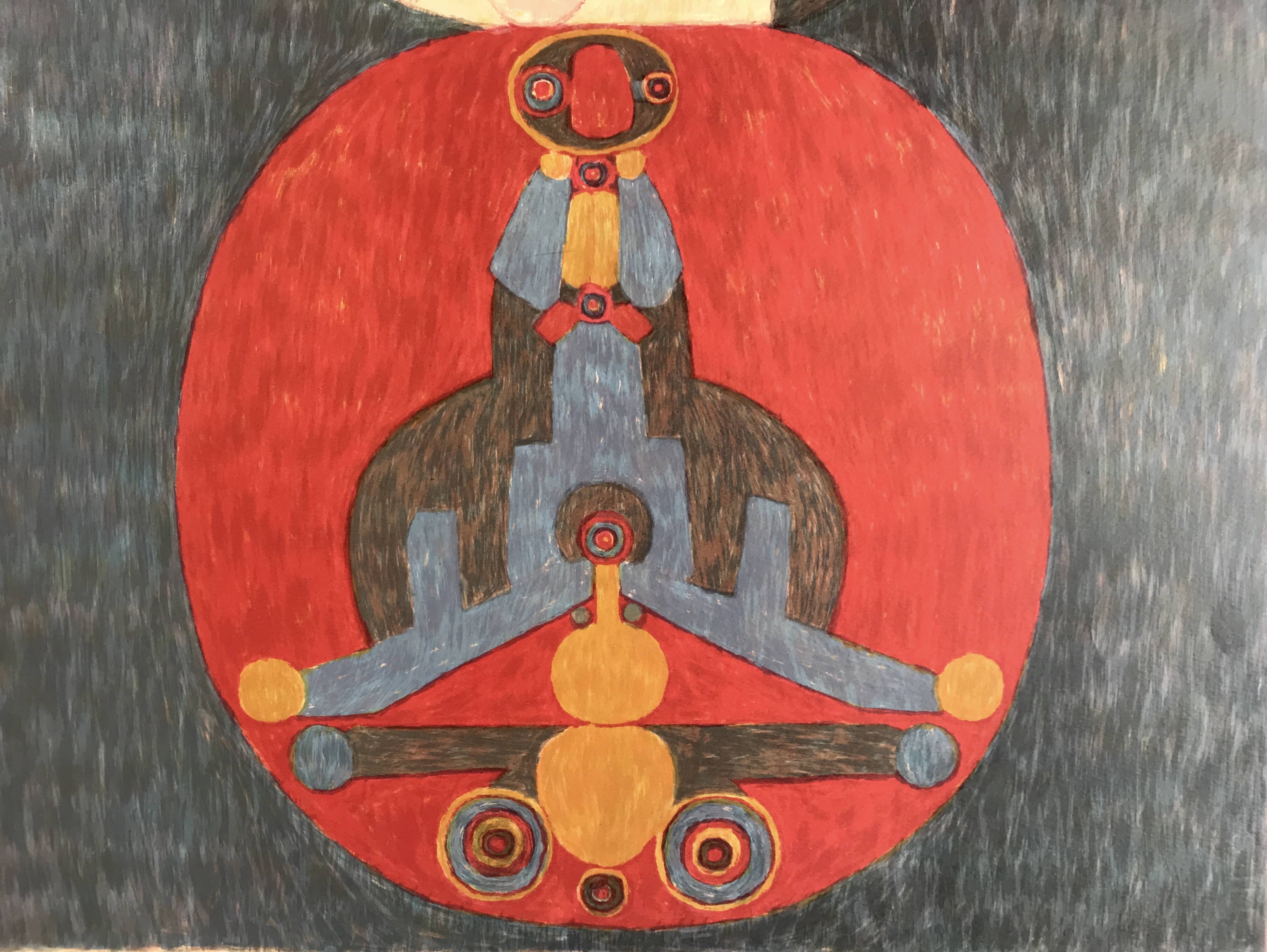 Pierre courtin, from life to love, 1971. lithograph signed in pencil