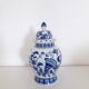 Old lid pot - asian porcelain - herbalism-1970-80