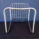 70s chrome metal chairs