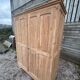 Parisian wardrobe / vintage wardrobe in raw wood