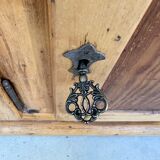 Buffet & Mirror XXL "Workshop Spirit" Set – Patinated Pine