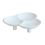 Tray on porcelain stand