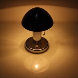 Art Deco Chrome "Mushroom" Table Lamp, Czechoslovakia, 1930s