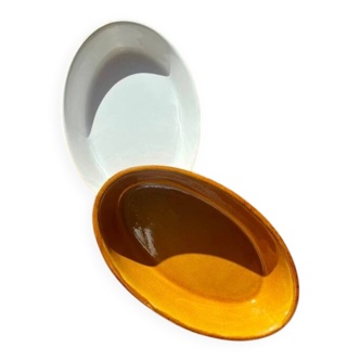 Two oven dishes