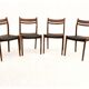 Vintage Scandinavian rosewood chairs 1960s