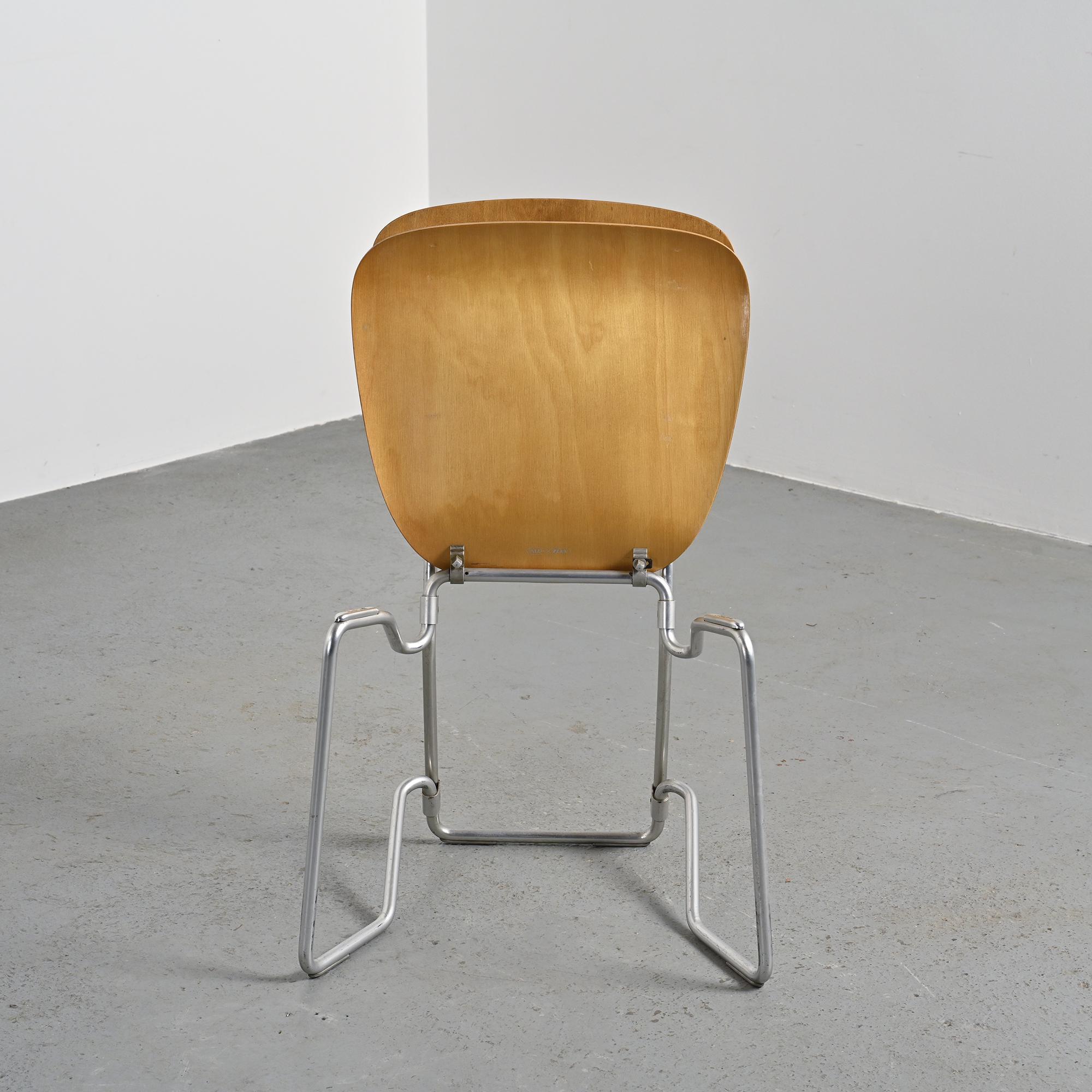 Pair of Alu-Flex chairs by Armin Wirth, circa 1965