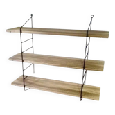 String Pocket — vintage wall shelf with notches